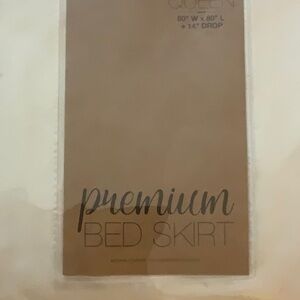 NEW Ivory Queen Bed skirt